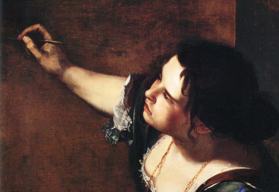 Artemisia Gentileschi - “Autorretrato como alegoría de la pintura”