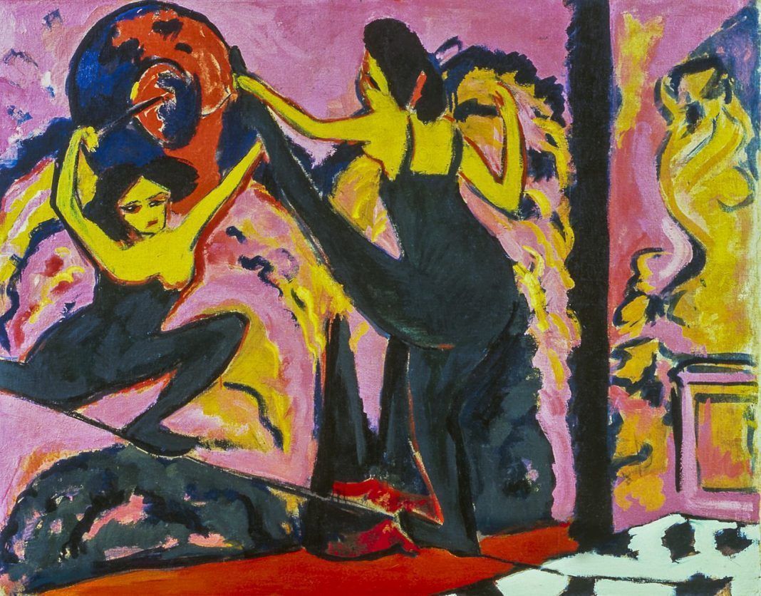 Ernst-Ludwig-Kirchner-Tightrope-Walk-1908-10.-Neue-Galerie-New-York