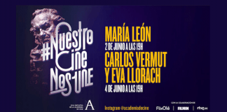 María León, Carlos Vermut y Eva Llorach, en #NuestroCineNosUne