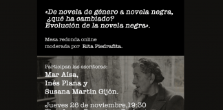 Mesa redonda online sobre la evolución de la novela negra
