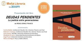 Irene Gómez Franco presenta “Deudas pendientes”