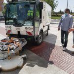Alcobendas incorpora máquinas decapadoras a la limpieza de Centro y Norte