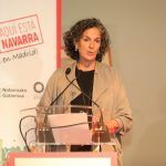 La consejera Itziar Gomez, durante su intervención