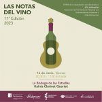 Música y vino: La 11ª edición de “Las Notas del Vino” de Valdepeñas llega a La Bodega de las Estrellas.