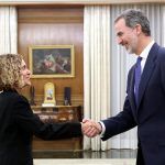Felipe VI y el candidato a Presidente