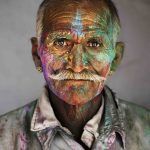 Steve-McCurry-Man-Covered-In-Powder-Rajasthan-India-2009-SOL-LDN