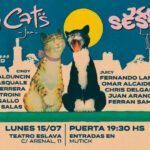 Los ciclos de música en directo ‘Cindy Cats Jam’ y ‘Juicy Sessions’ se dan cita el próximo 15 de julio por primera vez en Madrid