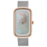 RELOJ ACERO IP ROSA ESFERA NACAR MESH
