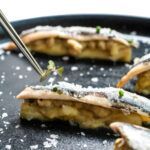 Boquerones en escabeche y berenjena de Ricardo Romero, restaurante Menudeo, para el recetario