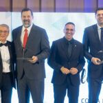 Franciso Salado, Alfonso Reyes, Antonio José Martín y Felipe Reyes, Gala del Boquerón Victoriano