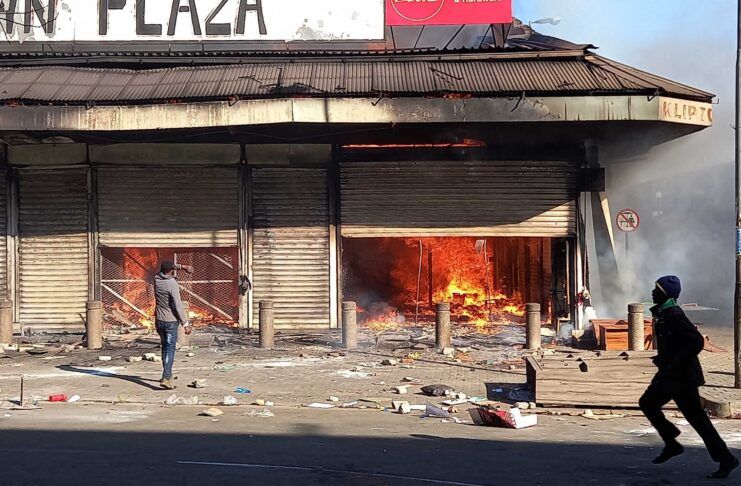 Protestas xenófobas en Sudáfrica