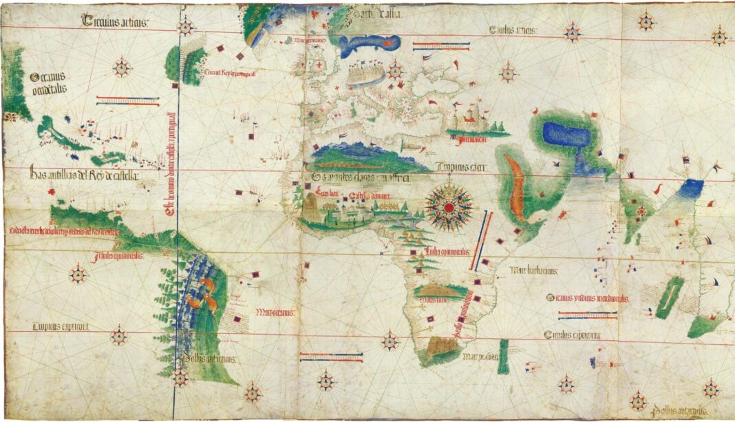 Cantino_planisphere_(1502)