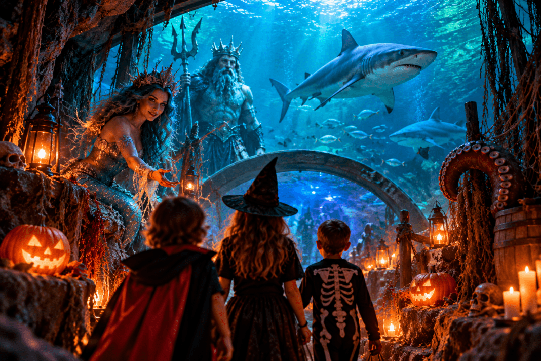 Travesía submarina de Halloween